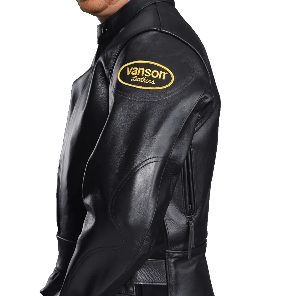 Canyon Sport Motorrad-Lederjacke