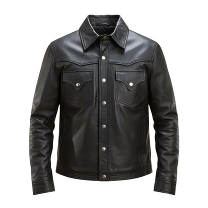 قميص جلدي رجالي