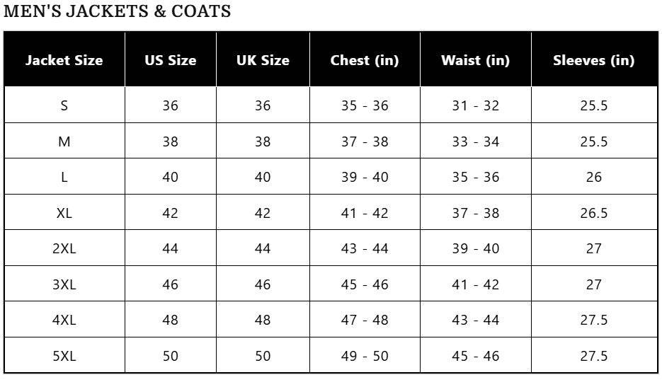 Mens Leather Biker Jacket