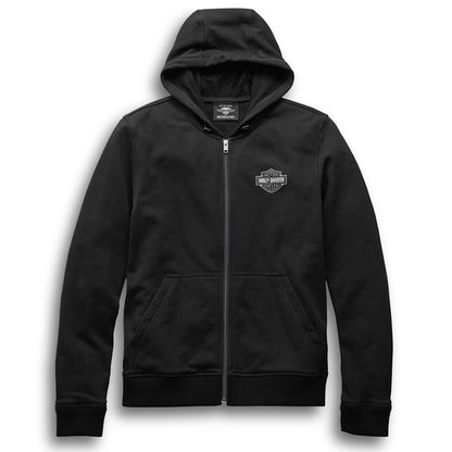 H-D Men's Swingarm 3-IN-1 Leather Jacket Black