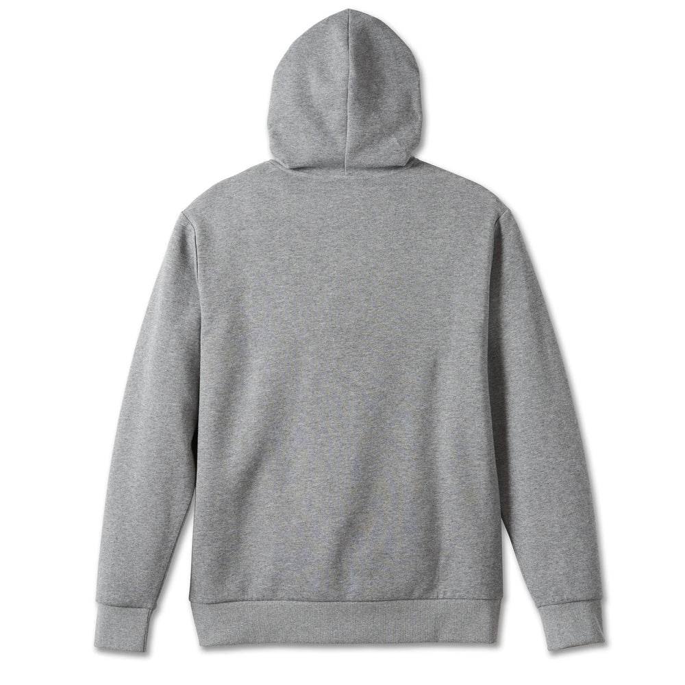 Men's Bar & Shield Tech Hoodie Charcoal Grey Heather - CoreFlexInd