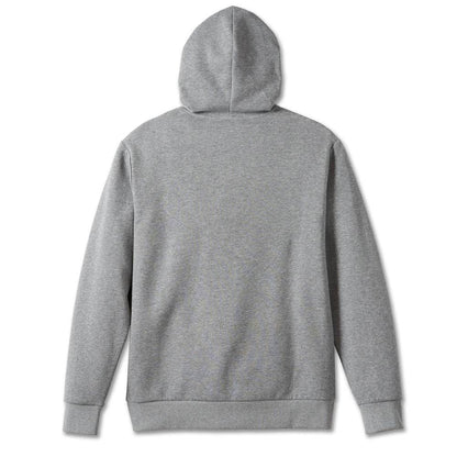 Men's Bar & Shield Tech Hoodie Charcoal Grey Heather - CoreFlexInd