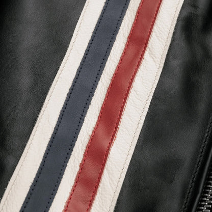Men's Easy Rider Cowhide Cafe Racer Motorcycle Jacket
