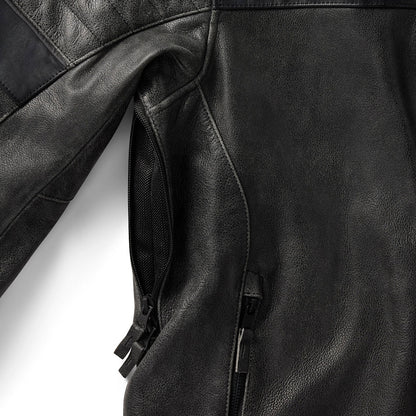 Men's H-D Passing Link III Leather Motorcycle Jacket