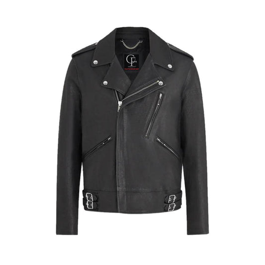 Men's Lamb Leather Rider in Black Steff - CoreFlexInd