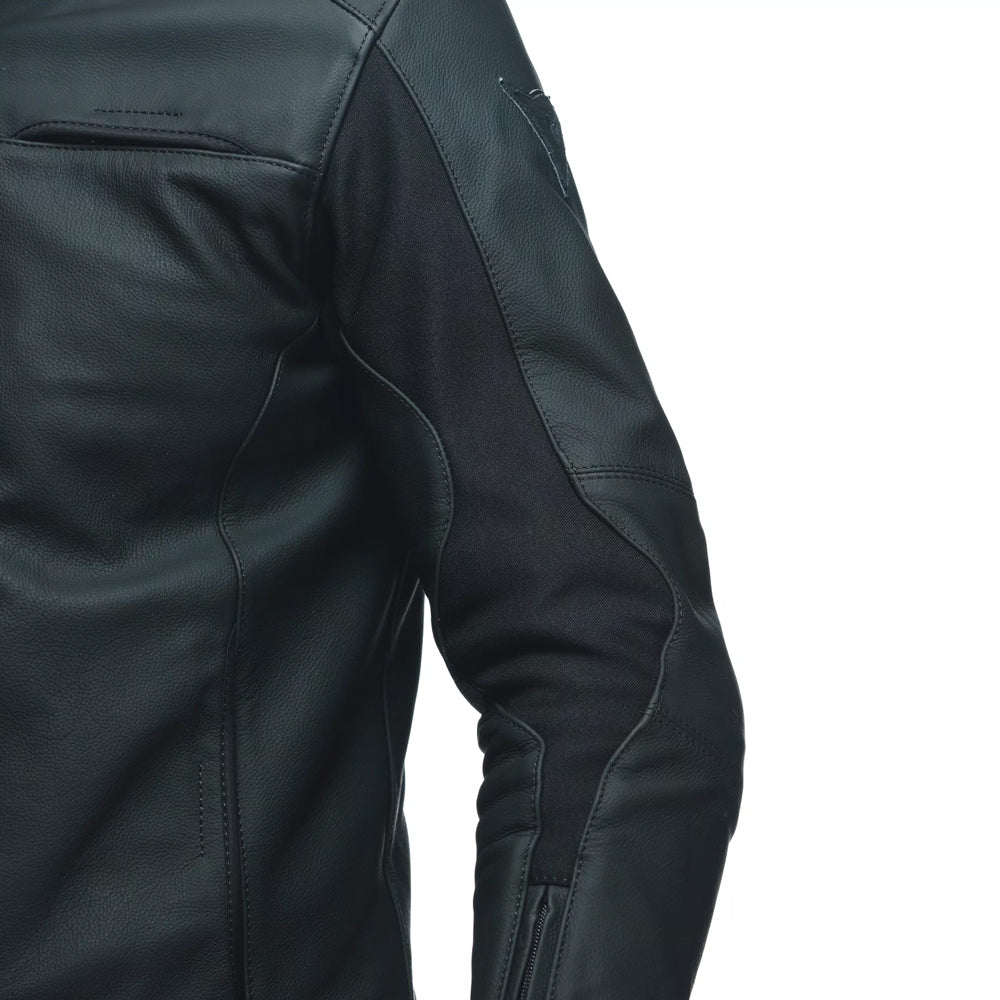 Men's Razon 2 Leather Motorcycle Jacket Urban Riding Gear