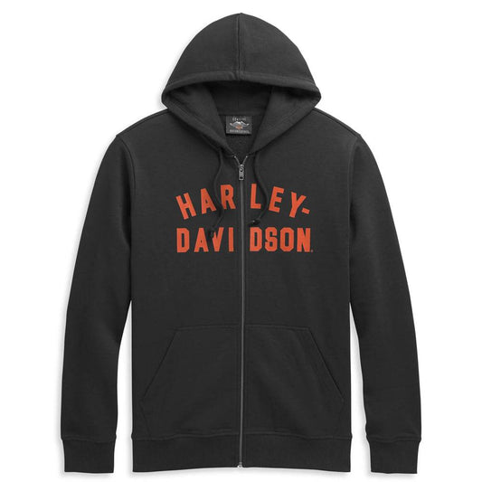 Men's Winged Eagle Logo Zip Front Hoodie - CoreFlexInd