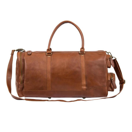 Mens Leather Duffle