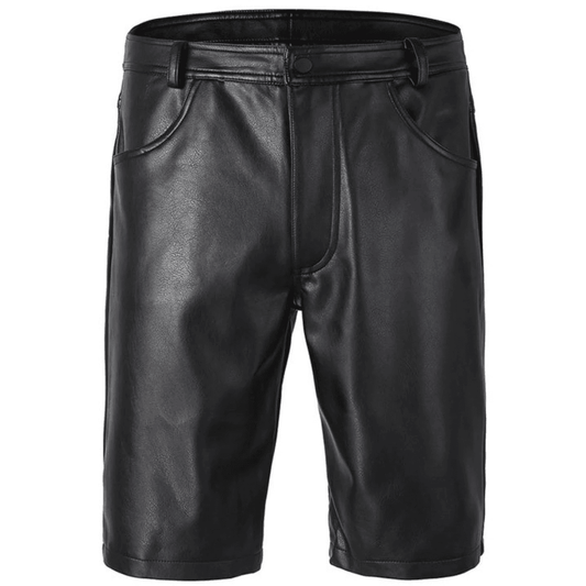 Mens Leather Shorts - CoreFlexInd