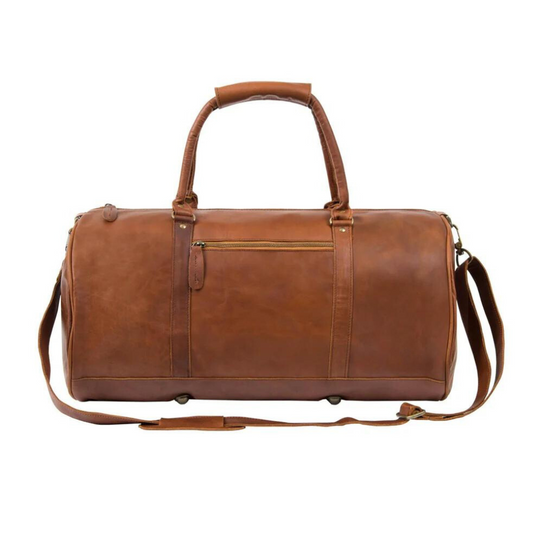 Mens Leather Weekend Bag