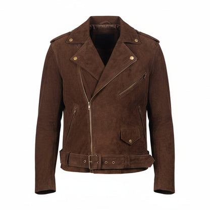 남성용 스웨이드 재킷