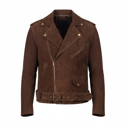 남성용 스웨이드 재킷