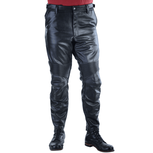 Mens Traveller Leather Pants Chaps - CoreFlexInd