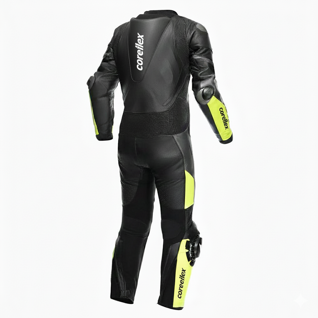 Misano 3 D-air Men's 1-piece Motorcycle Perforated Leather Suit - CoreFlexInd