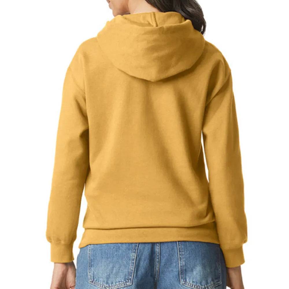 Women Mustard Pullover Hoodie - CoreFlexInd