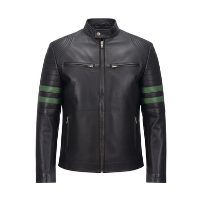Night Trooper Leather Jacket - CoreFlexInd