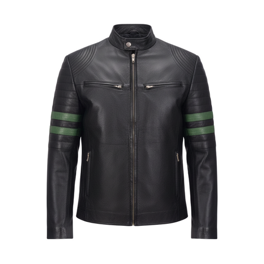 Night Trooper Leather Jacket - CoreFlexInd