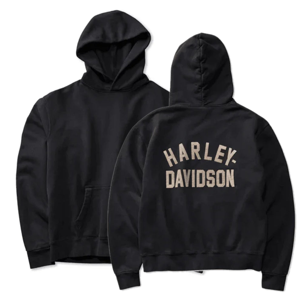 On the Roam x H-D Classic Racing Hoodie Sweatshirt - Jet Black