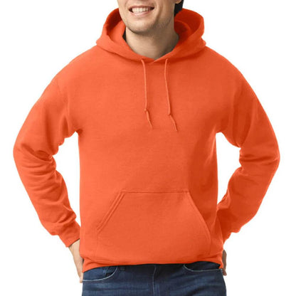 Orange Pullover Hoodie