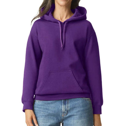 Women Purple Pullover Hoodie - CoreFlexInd