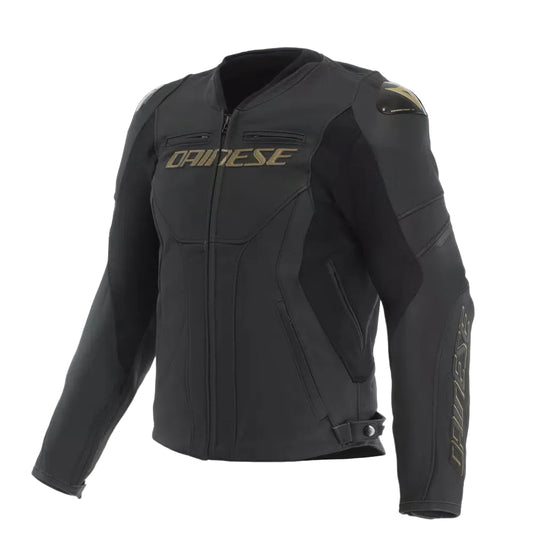 Racing 5 Men Leather Motorcycle Jacket
