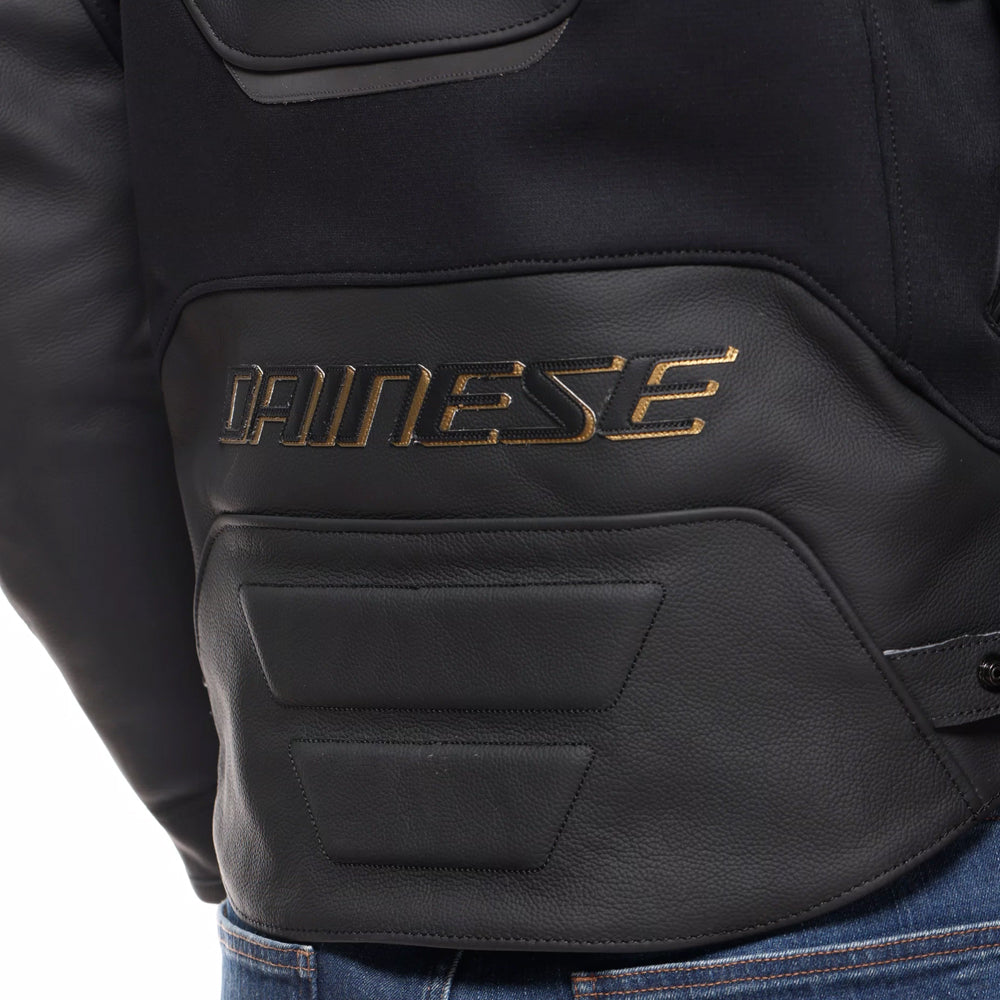 Racing 5 Men Leather Motorcycle Jacket