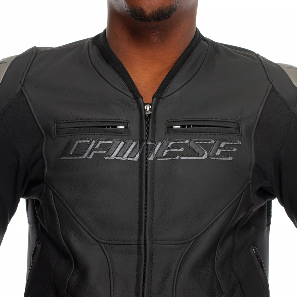 Racing 5 Men's Leather Motorcycle Jacket – Sport Riding Gear