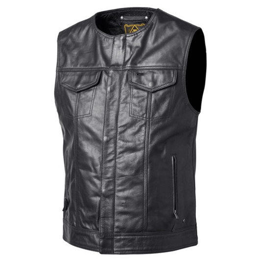 Roland Sands Design Vest - Lewis 74 Black - CoreFlexInd