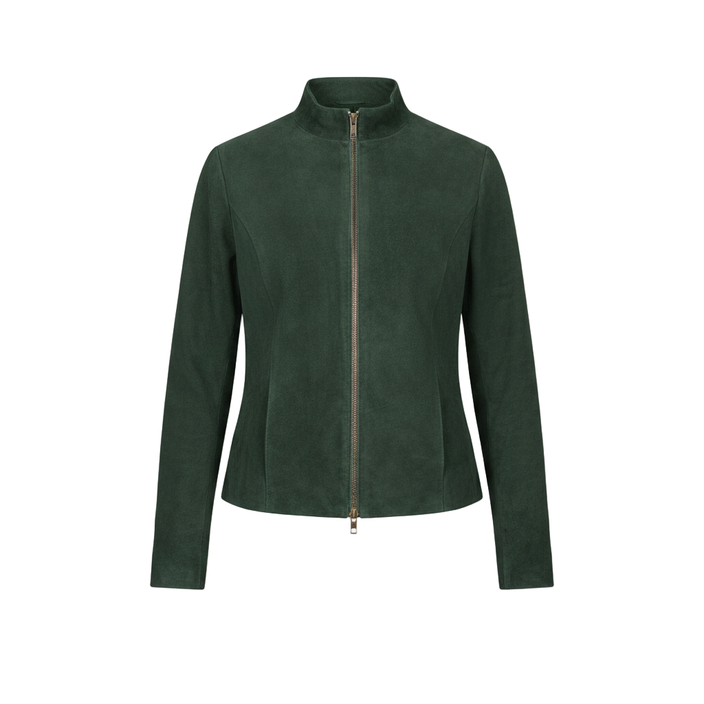 Rumella Groen Suède Bikerjack 