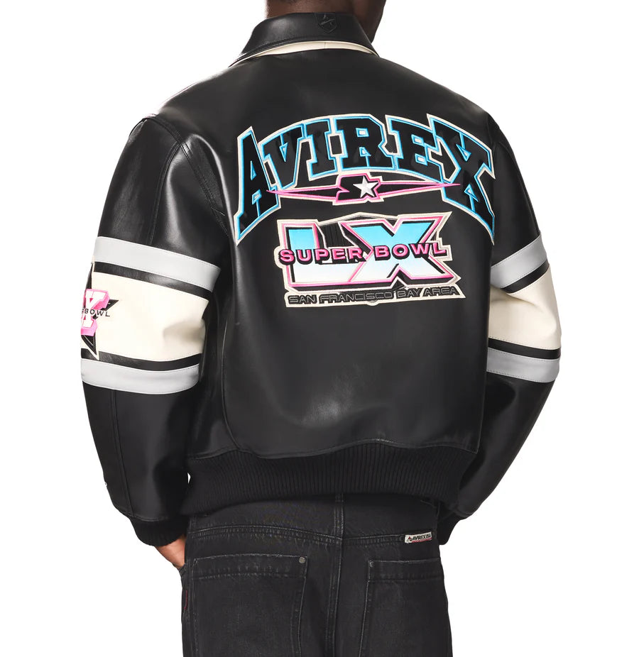 Starter Super Bowl Leather Jacket