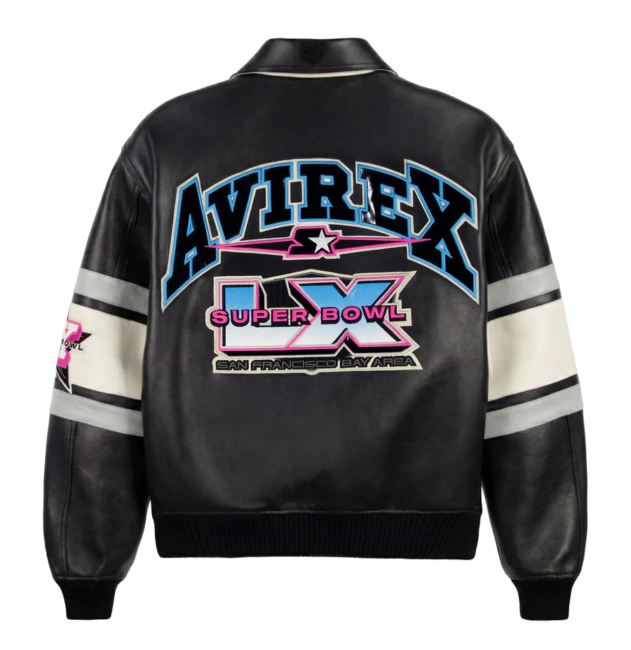 Starter Super Bowl Leather Jacket