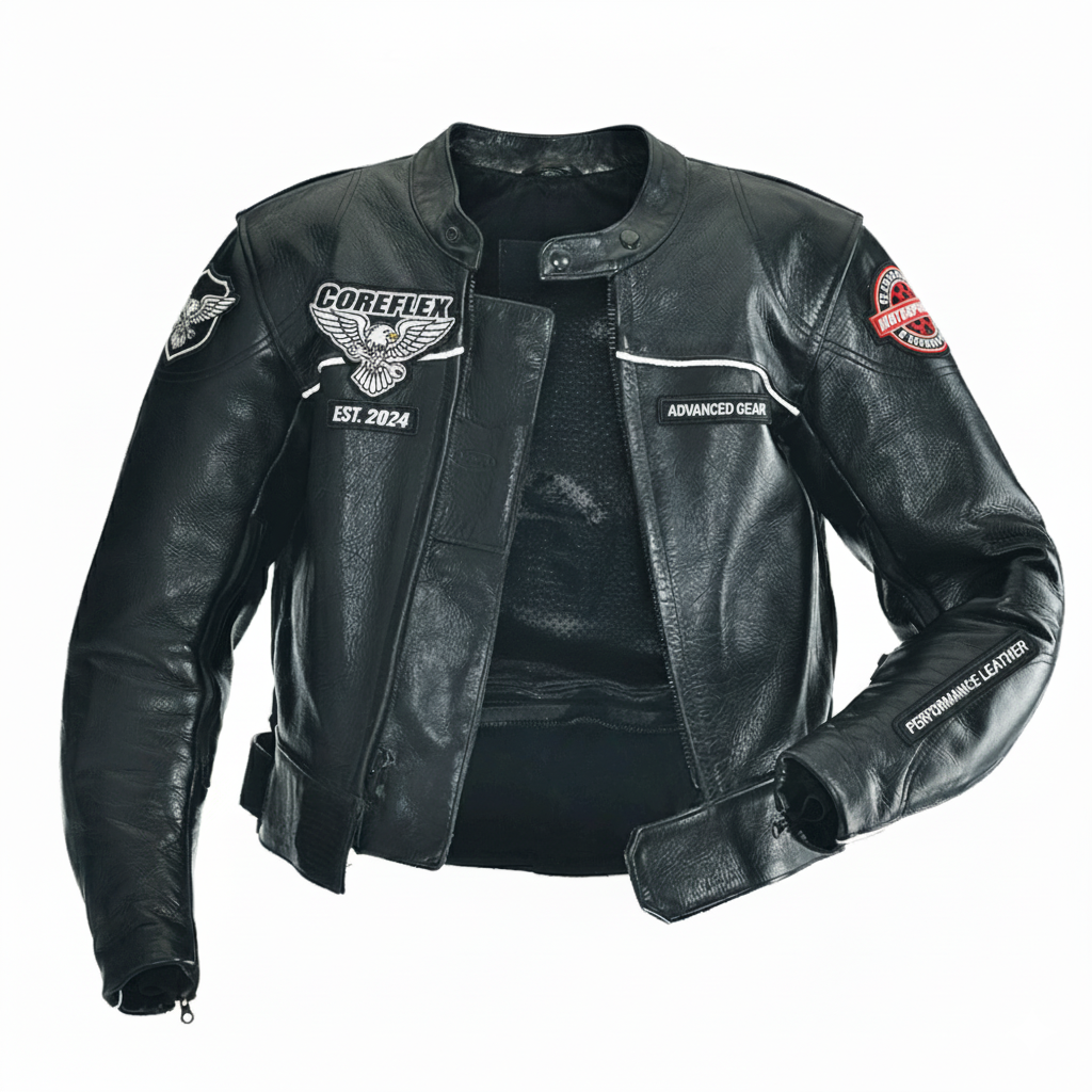 Satellite Mk2 Sportrider Motorbike Leather Jacket