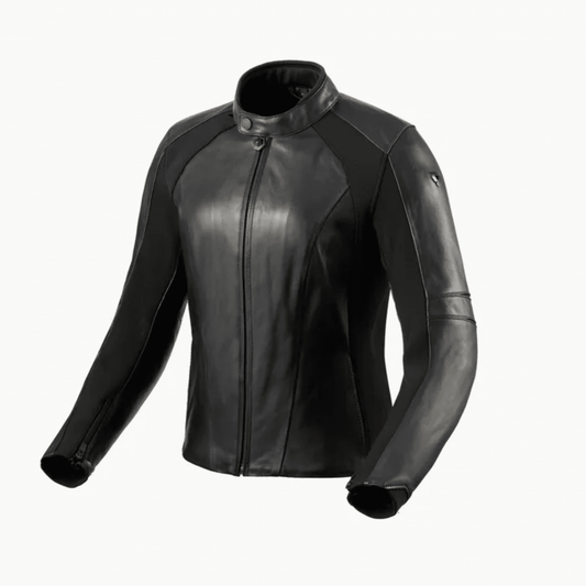 Sleek Sports Jacket In Soft Cowhide Leather - CoreFlexInd