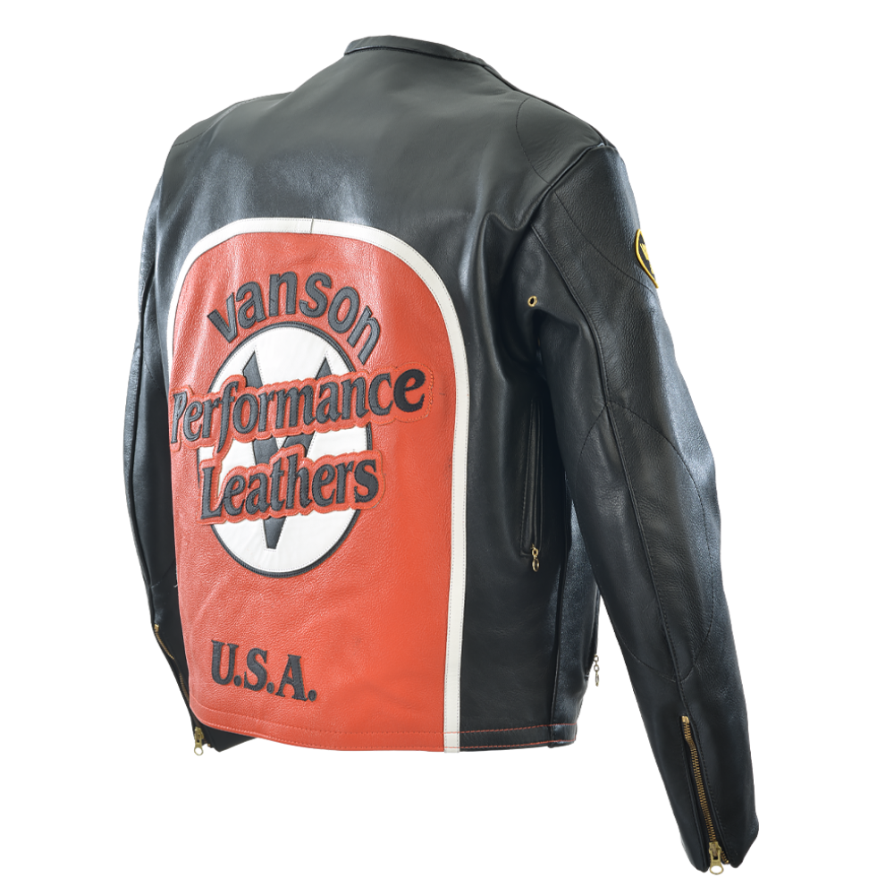 Speedway Classic Motorbike Leather Jacket-3