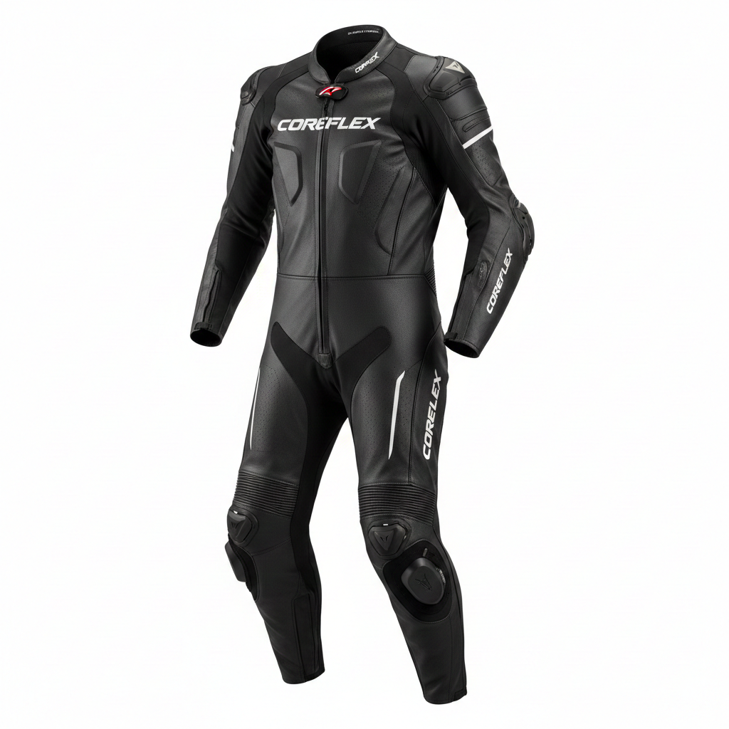 Sport 2 Pcs Motorbike Leather Suit - CoreFlexInd