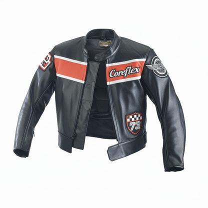 Stallion Sportrider Competition Leather Motorcycle Jacket