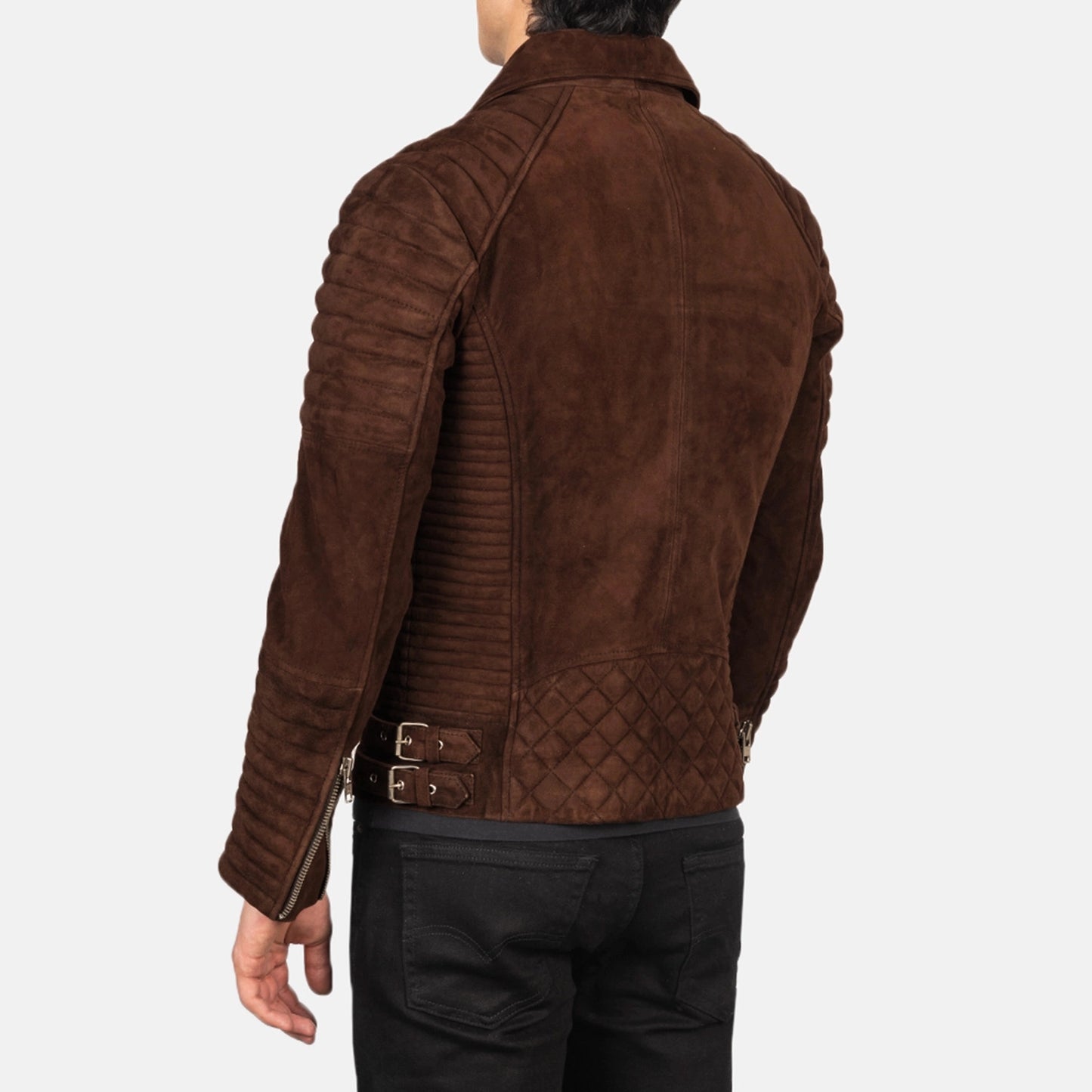 Suede Moto Jacket