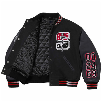 Supreme Hysteric Glamour Varsity Jacket-1