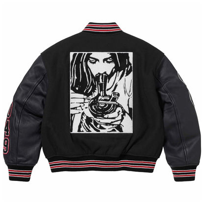 Supreme Hysteric Glamour Varsity Jacket-2