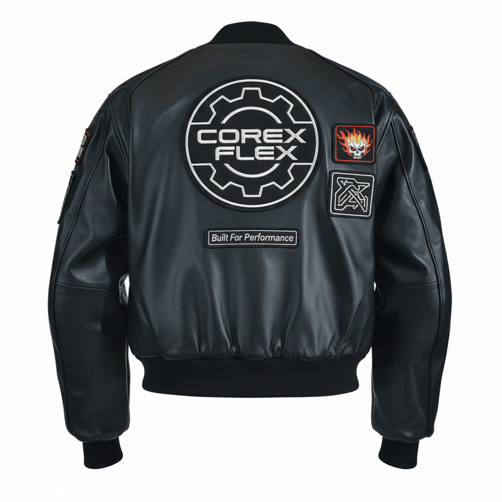 Team Jacket Leather Motorcycle Jacket