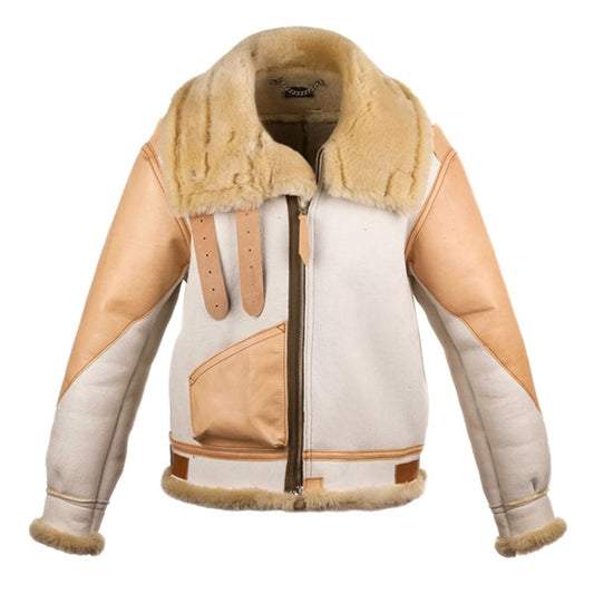 Type B-3 Sheepskin Flight Jacket Major Egan