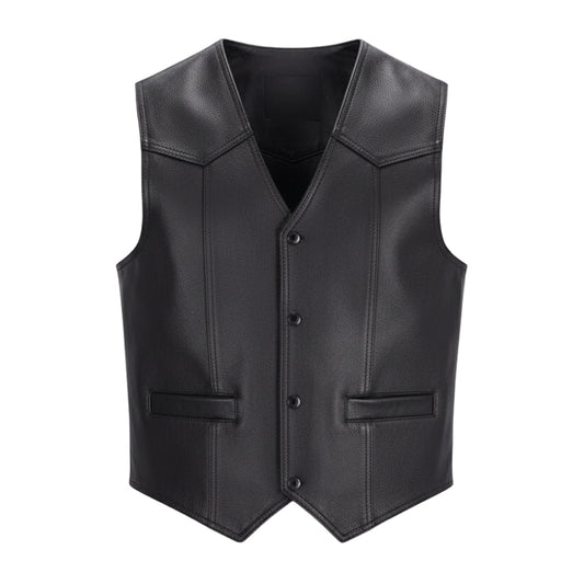 Viking Cycle Raider nahkne mootorrattavest meestele 