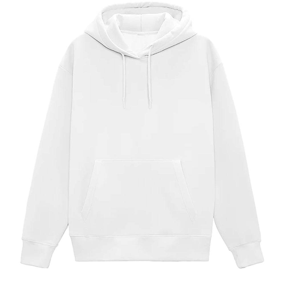 Unisex Adult White Hoodie - CoreFlexInd