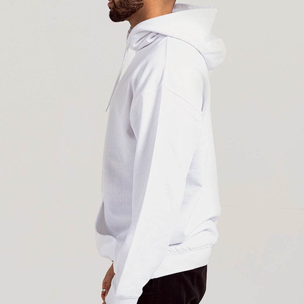 Unisex Adult White Hoodie - CoreFlexInd
