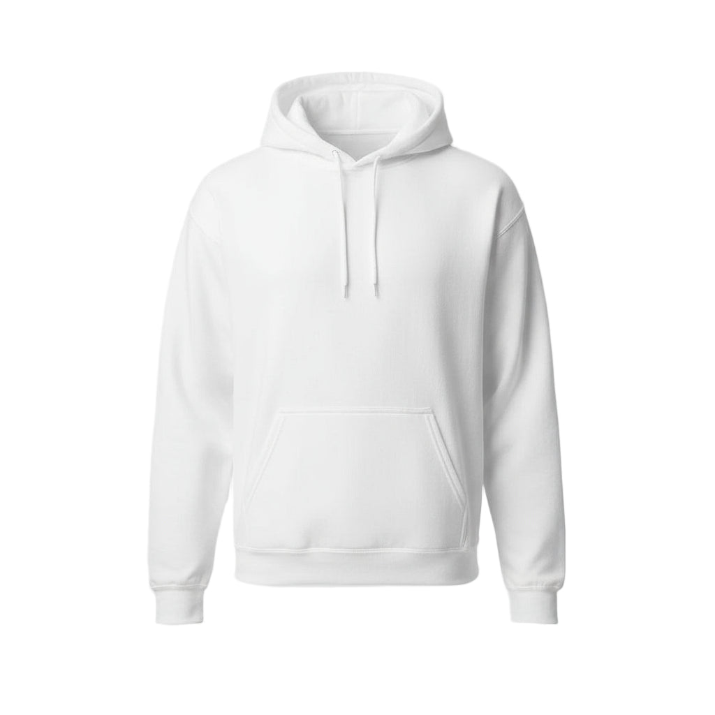 White Pullover Hoodie - CoreFlexInd