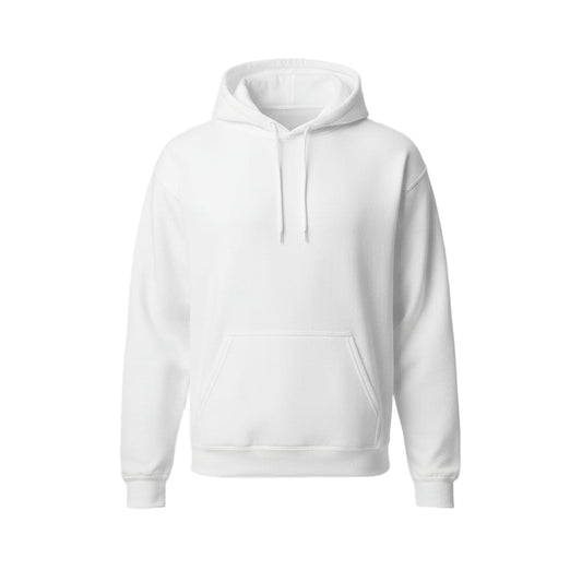 White Pullover Hoodie - CoreFlexInd