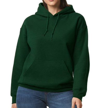 Women Green Pullover Hoodie - CoreFlexInd