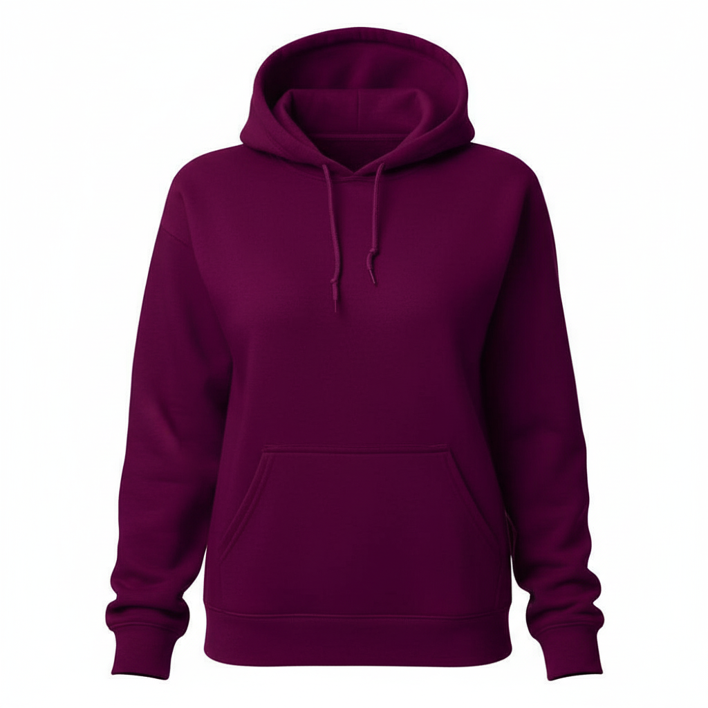 WomenMaroonHoodie-2