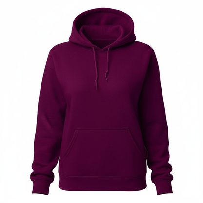 WomenMaroonHoodie-2