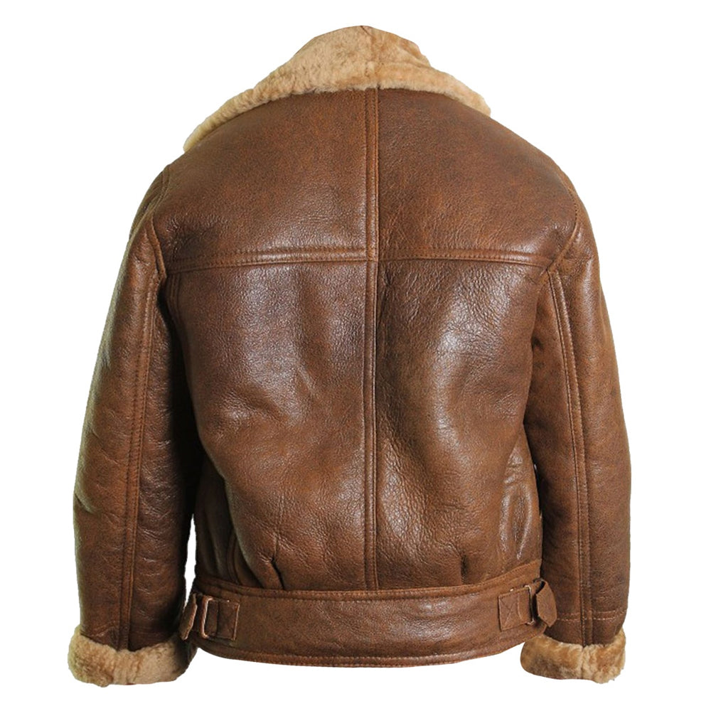 Cropped Shearling Jacket